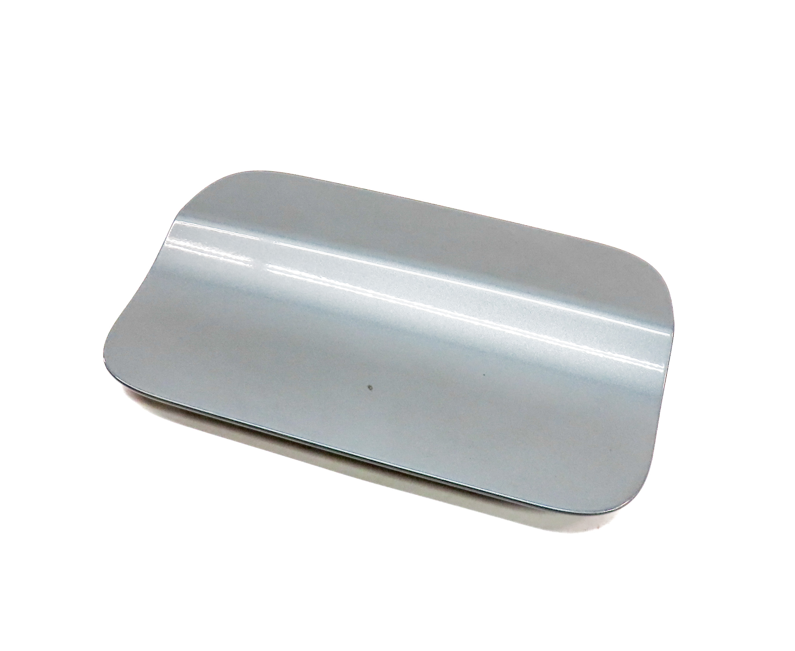 11-17 BMW X3 (F25) FUEL TANK DOOR LID COVER TRIM w/o HOUSING (Grey) — exact item pictured